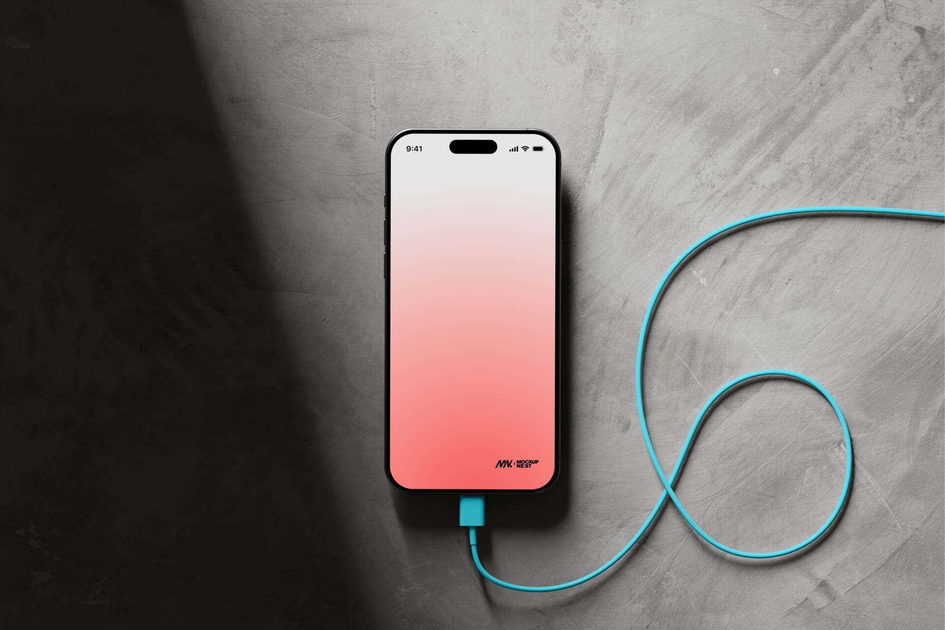 Apex clothing Co. rebrand phone mockup