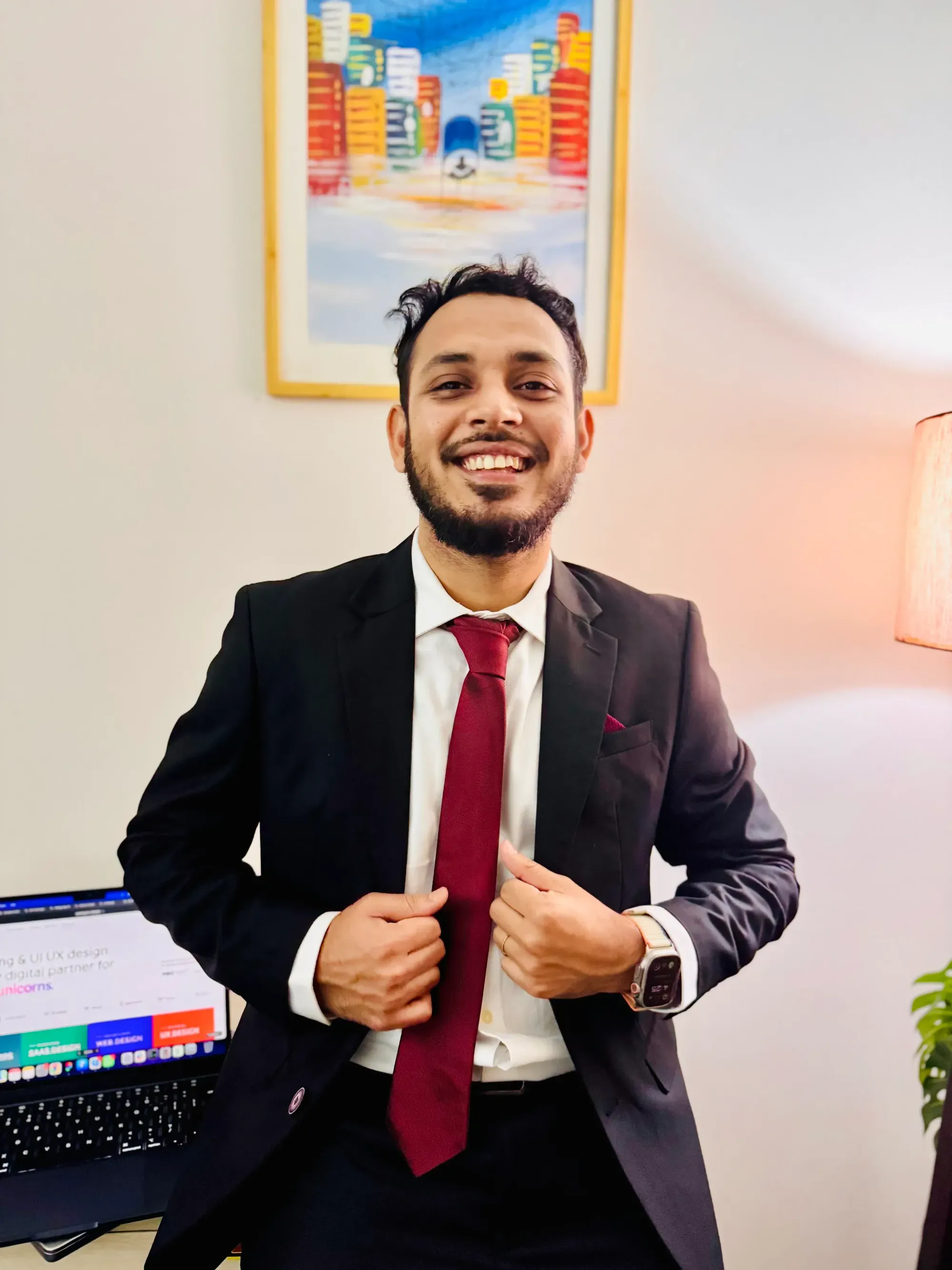 Team leader's cozy moment, 2024