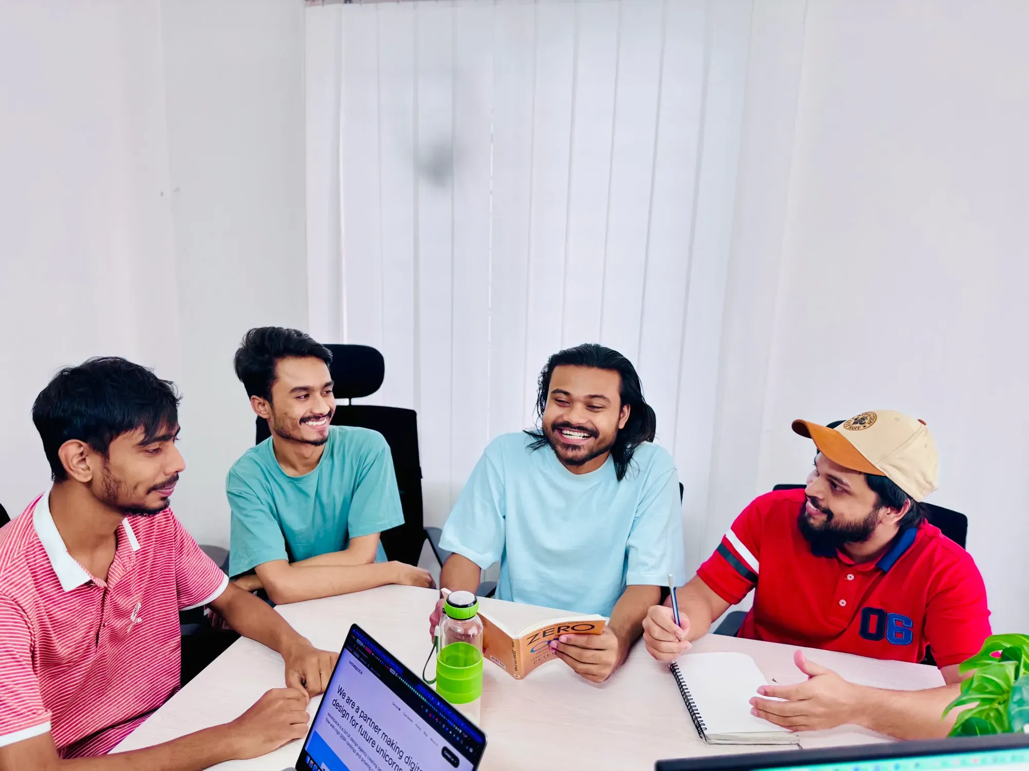 Team's brainstorming ideas., 2024