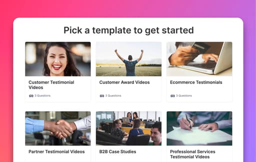 Launch fast with smart templates image